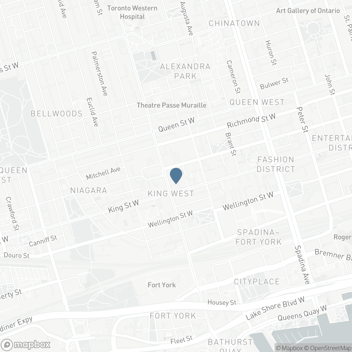 1118 - 525 ADELAIDE STREET W, Toronto, Ontario M5V 1M7